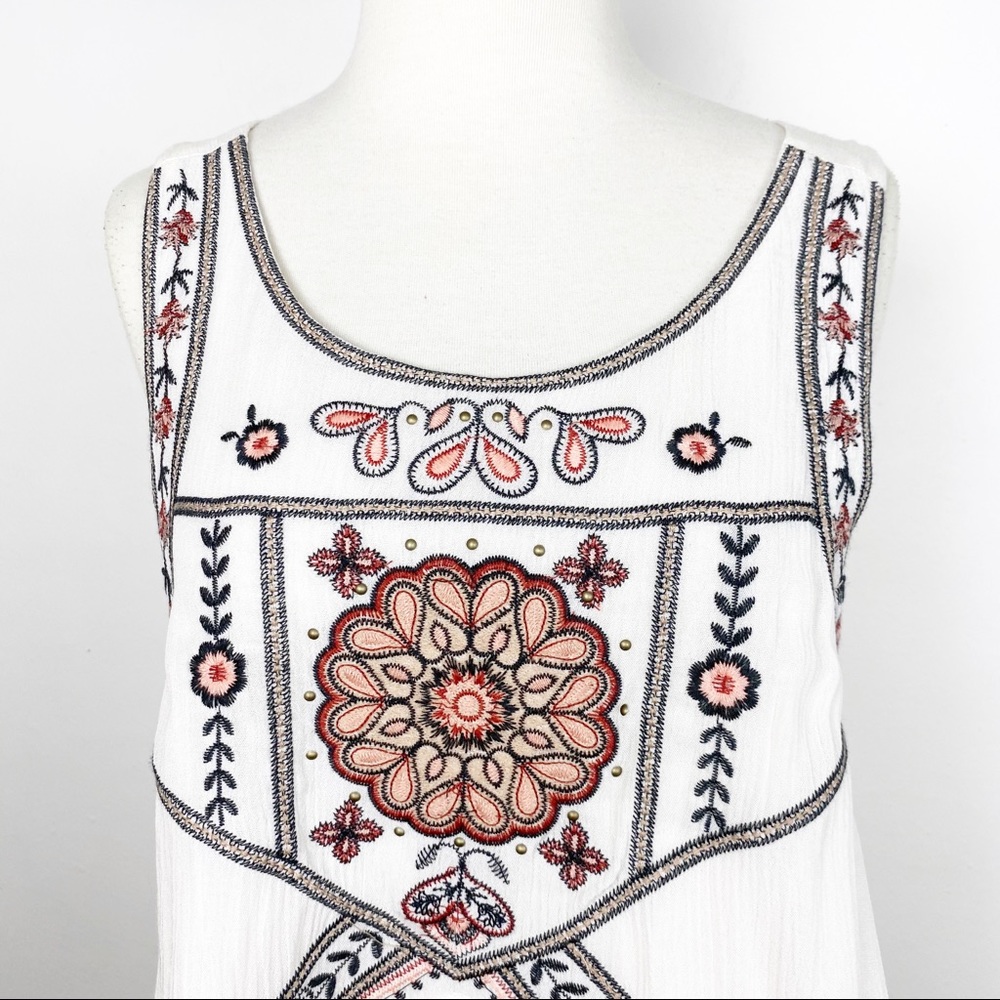 XHILARATION Sleeveless Boho Top